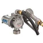 Бочковой электронасос EZ-8 д/Бензин, ДТ, 12В, ручной пистолет