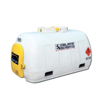 EMILIANA SERBATOI Hippotank 960 ДТ, электронасос 12В-60 л/мин, 5 м шланг, цифровой счётчик, пистолет-автомат