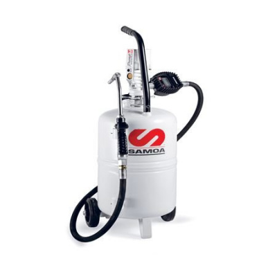 Пневматический маслораздатчик с расходомером, 25 л