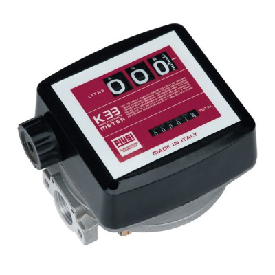 K33 ver. C масло 3-х разрядный механический счетчик отпуска масла