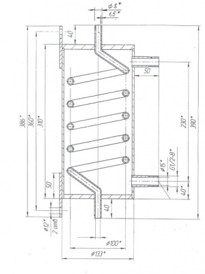 габаритный чертеж ХО3