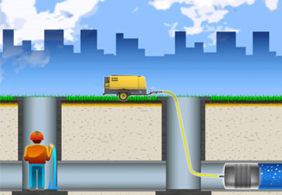 Гидрозатвор (пневмозаглушка) ГБ-23